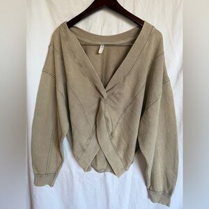 Free People Movement Go For Gold Reversible Pullover large